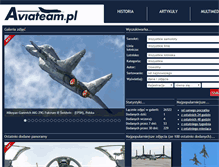 Tablet Screenshot of galeria.aviateam.pl